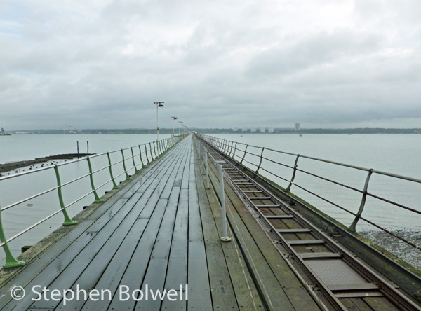 I once fished off of Hythe Pier as a child - you can't do that any more. What I like most is it's unsophisticated functionality. There are no bells and whistles... but there is a train.