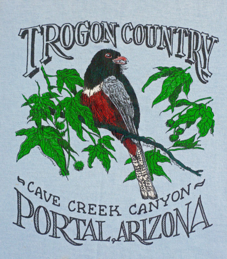 I still have the Trogon T-shirt.