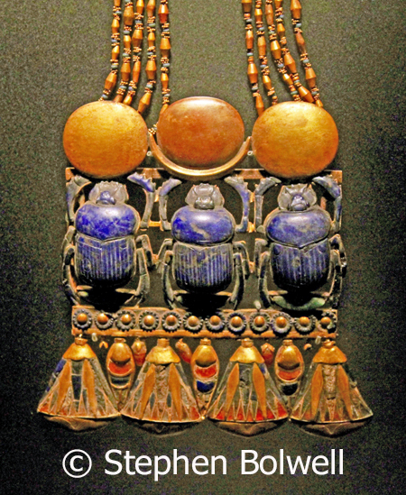 Our museum visit was not without some relationship to entomology - the Ancient Egyptians were fond of dung beetles.
