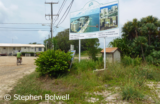 Much of the remaining coastline appears to be up for sale.