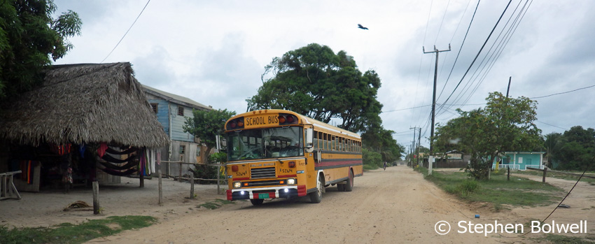 Hopkins may still run along a dusty track, but every child has a place in school which must be good for the future of Belize.