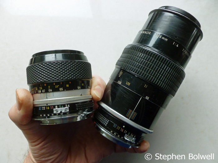 In the 1970s I bought 55mm and a 105mm Nirror macro lenses and I still use them.