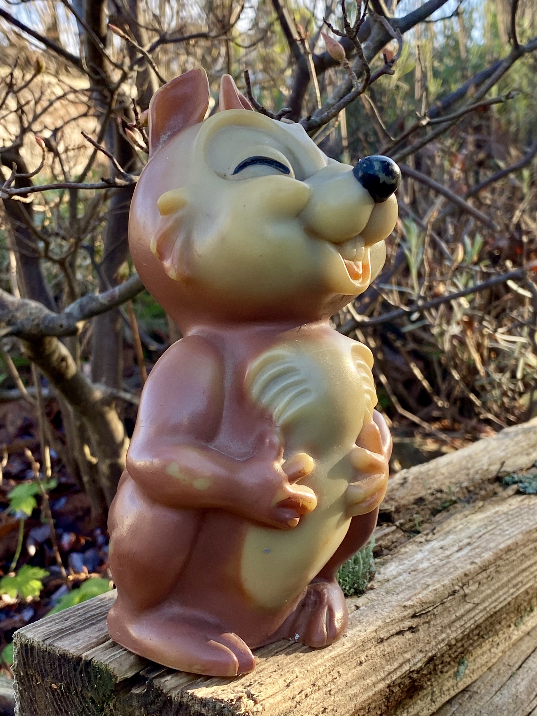 My first awareness of chipmunks as a small child living in Britain can from cartoons.